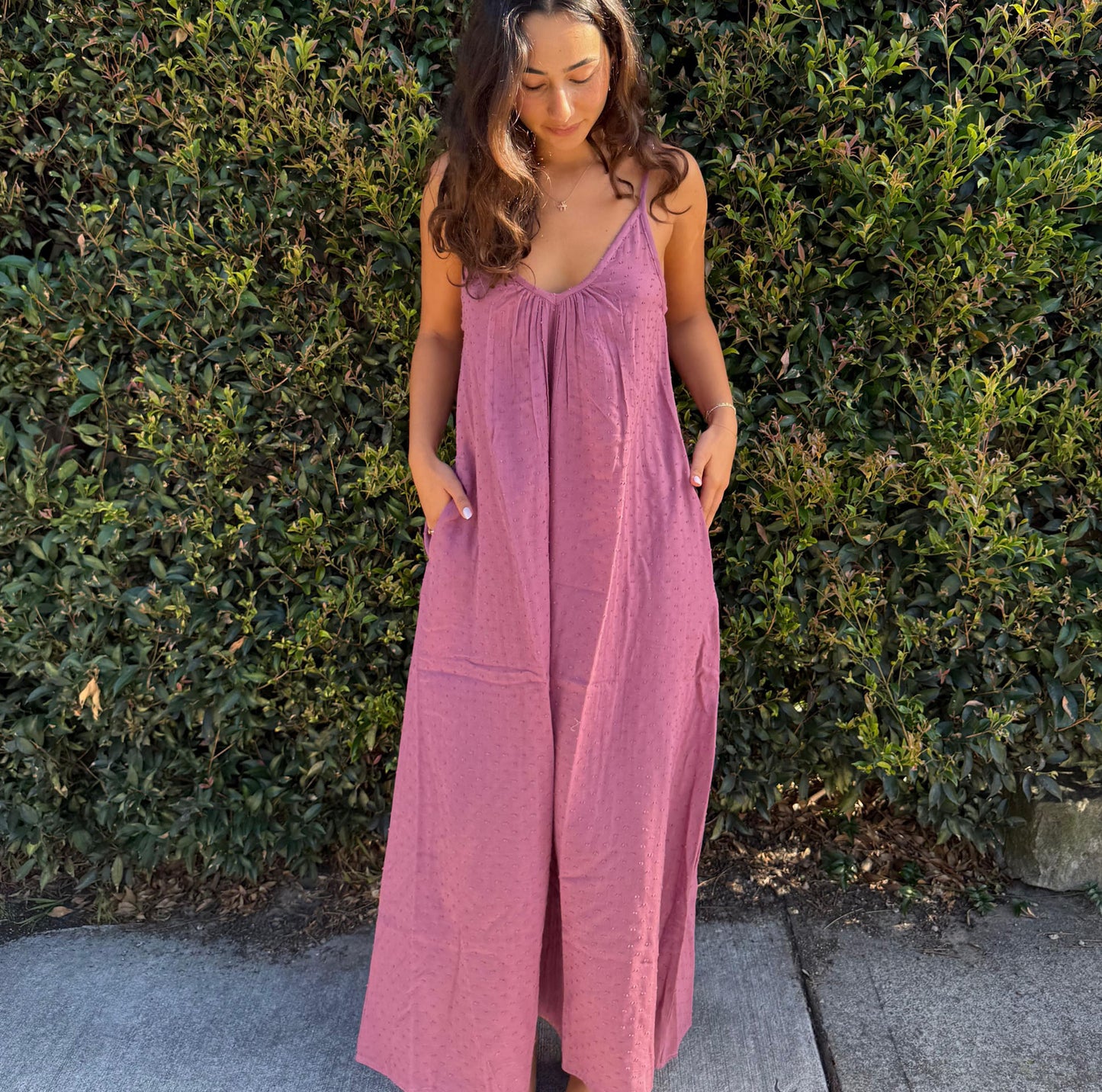 cotton strappy dress 181