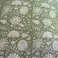 blockprint cotton pomegranate cushion cover 60 x 60