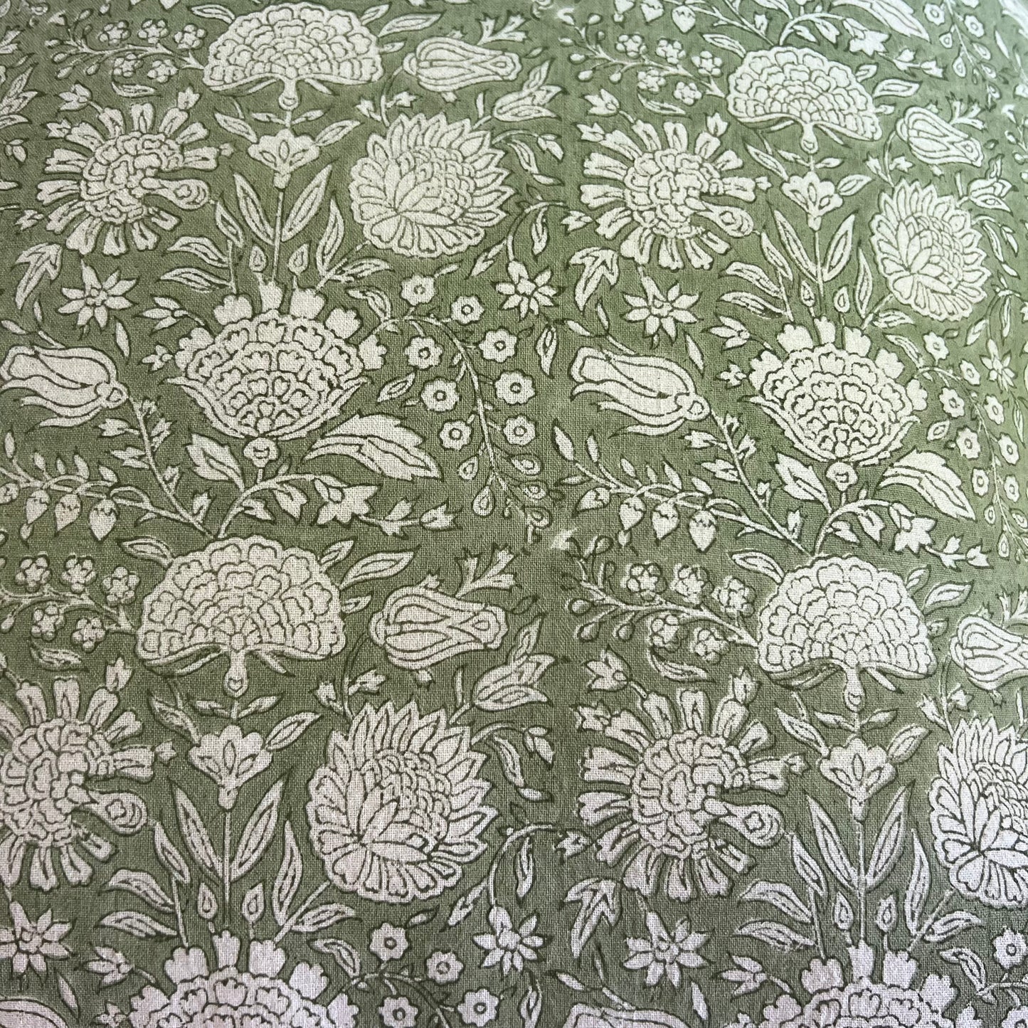 blockprint cotton cushion cover