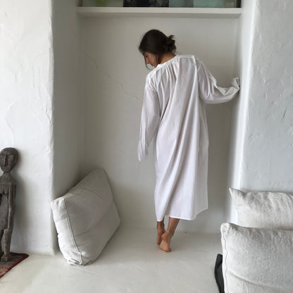 cotton pleated shirt dress 22