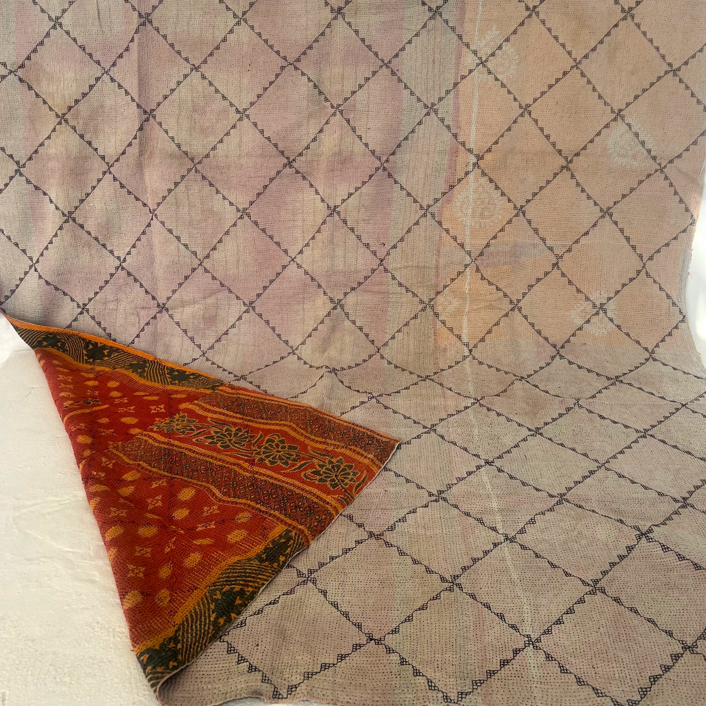 vintage kantha quilt