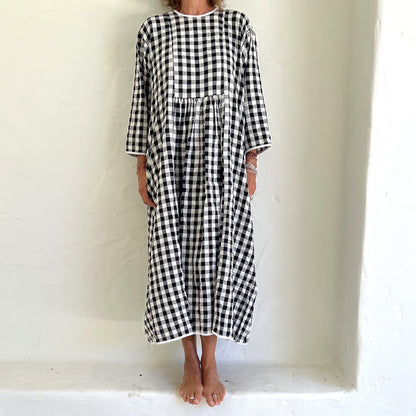 check seersucker mary jane dress 10